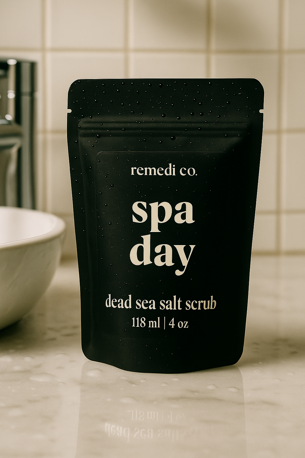dead sea salt scrub mini